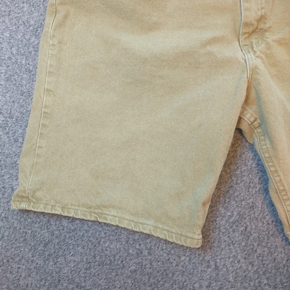 Wrangler Mens Relaxed Fit Denim Shorts Khaki Tan 38 Regular 606W1KH Cotton